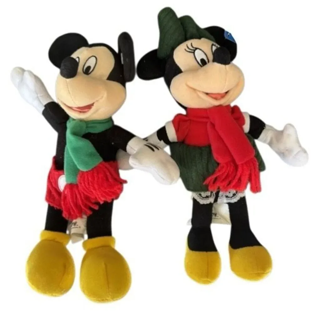 Disney Mickey Mouse Minnie Mouse Toy Factory 10” Plush Toys